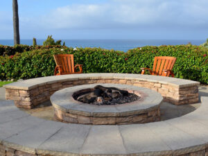 outdoor fire features